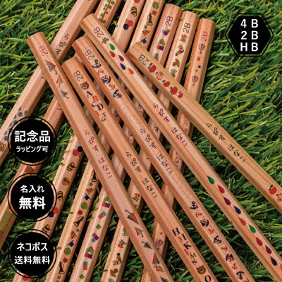 【90円OFFクーポン】鉛筆 名入れ 2B HB 4B 卒園 ウッディねーむ鉛筆 ダース 名前入り 無料 えんぴつ エンピツ 卒園記念 卒園記念品 ウッド 木目 木軸 木 のぬくもり 男の子 女の子 かわいい オリジナルイラスト ギフト プレゼント 卒業 入学 準備 記念品 保育園 幼稚園