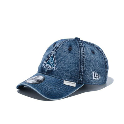 ニューエラ(NEW ERA) 帽子 キャップ トレッキング 登山 アウトドア 9THIRTY WA.CLOTH HYBRID 和くろす マウンテン ウォッシュドデニム 12541197 (メンズ、レディース)
