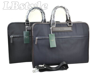 ポールスミス ビジネスバッグ メンズ paulsmith 2WAY ビジネスバッグ ブリーフケース ポールスミス ナイロン・牛革 メンズ ビジネスバッグ ポールスミス 日本製300-0108