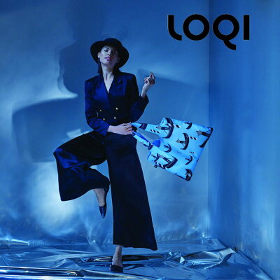 【郵メール便送料無料】ポイント10倍 エコバッグ ローキーNEW 折りたたみ 【LOQI】 loqi レディース エコバック 折りたたみ レジカゴ ナイロン 大容量 軽量 トートバッグ コンパクト 撥水生地 おしゃれ 丈夫 カジュアル ローキーエコバッグ 新柄