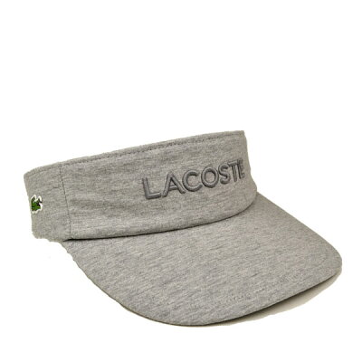ラコステ・コットンバイザーL7072/LACOSTE 【帽子】サンバイザー スポーツ 日よけ UVカット ブランド おしゃれ メンズ レディース【楽ギフ_包装】【送料無料】【smtb-k】【kb】