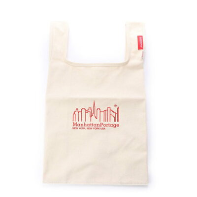 マンハッタンポーテージ Manhattan Portage Canvas Lite Collection Botanical Tote Bag (Natural)