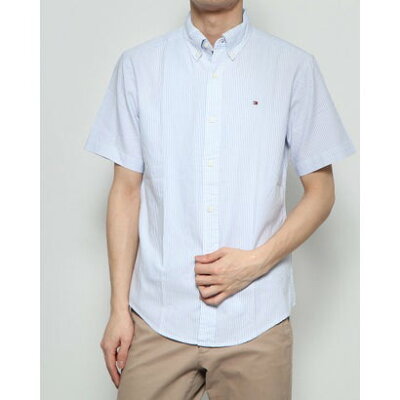 【アウトレット】トミーヒルフィガー TOMMY HILFIGER JS M CITY S/S STRIPE COLLECTION BLUE (ブルー)