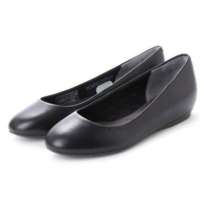 ロックポート ROCKPORT トータルモーション ヒドゥン ウェッジ 20mm プレーン パンプス ウォータープルーフ(2cm) (ブラック ウォータプルーフ レザー)
