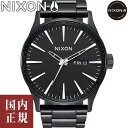 ニクソン 腕時計（メンズ） 最大5,000円OFFクーポン有り！NIXON ニクソン 腕時計 メンズ セントリーSS オールブラック A356001-00 安心の国内正規品 代引手数料無料 送料無料