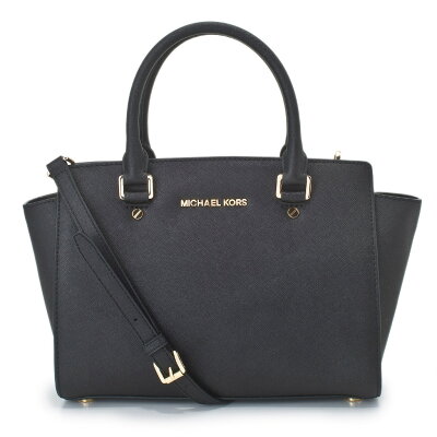 【24時間限定ポイント5倍 4/20 0時スタート】MICHAEL KORS マイケルコース ショルダーバッグ 30S3GLMS2L 001 SELMA MD TZ SATCHEL