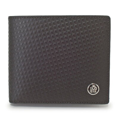 【ポイント5倍 10/17 23:59まで】dunhill ダンヒル 二つ折り財布 L2V332A BLACK MICRO D-EIGHT