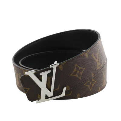 【P2倍 8/4 20時〜8/8 0時】ルイヴィトン LOUIS VUITTON ベルト サンチュール LVイニシャル 40MM モノグラム M9821U