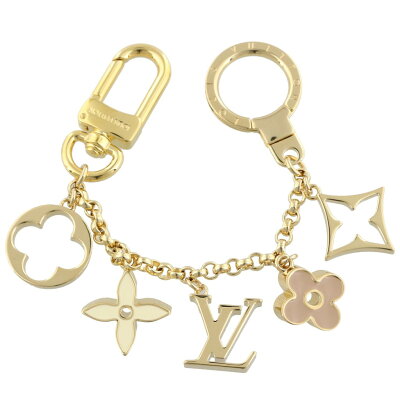 【P2倍 11/30 0時 〜 12/2 24時】ルイヴィトン LOUIS VUITTON バッグ チャーム・チェーン フルール ドゥ モノグラム M65111