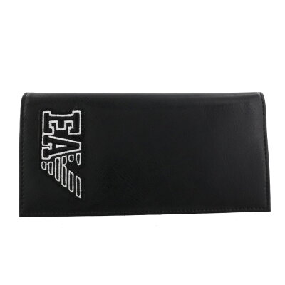 【ポイント5倍 5/20 - 5/22】EMPORIO ARMANI エンポリオアルマーニ 長財布 メンズ ブラック Y4R170 YTC2E 81072 BLACK