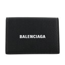 BALENCIAGA バレンシアガ 三つ折り財布 メンズ CASH ブラック 594312 1IZI3 1090