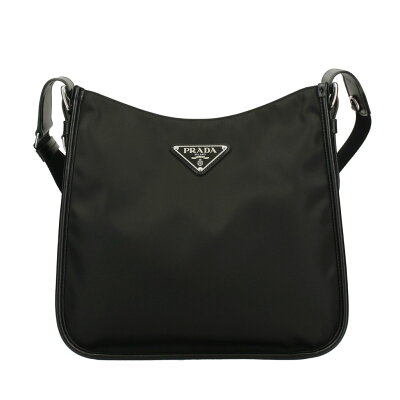 【P10倍 12/4 20時-12/7 23時59分】プラダ PRADA ショルダーバッグ レディース ブラック 1BC137 2DLN V OOO F0002 NERO