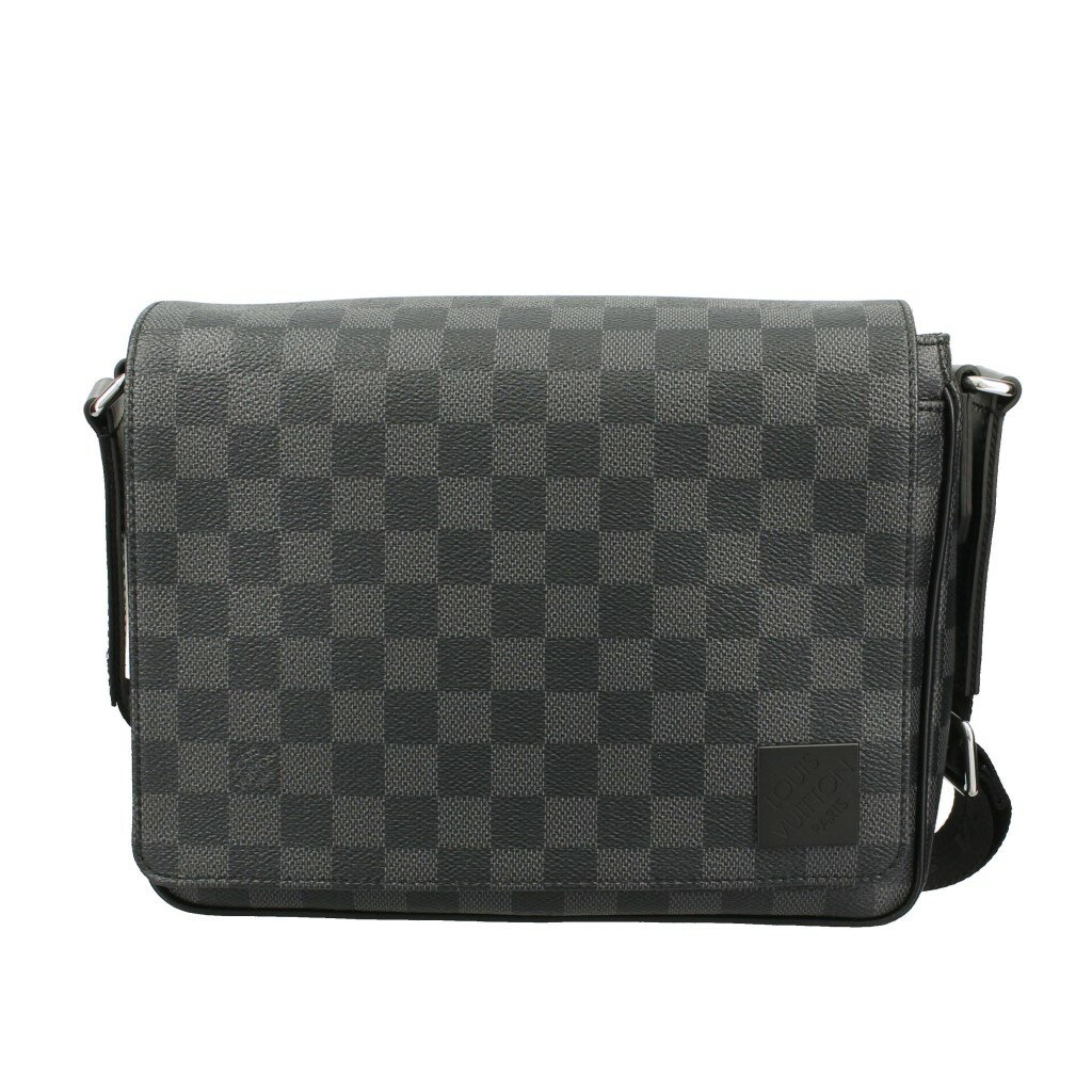 ショルダーバッグ 【P2倍 3/21 20時〜 3/22 24時】ルイヴィトン LOUIS VUITTON ショルダーバッグ ダミエ グラフィット ディストリクト PM NV3 N42710