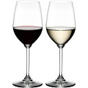 リーデル／RIEDEL　ヴィノム　ジンファンデル／リースリング・グラン・クリュ　2本セット　6416／15　（ワイングラス・赤ワイン＆白ワイン兼用）　[bn]