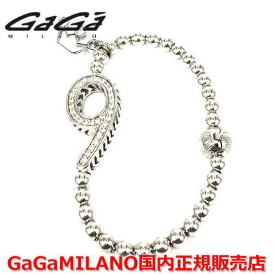 【国内正規品】【雑誌HEROS 2016年11月号掲載モデル】GaGa MILANO ガガミラノ Men's Ladies/メンズ レディース GB Bracelet/GBブレス GB-9 番号"9"