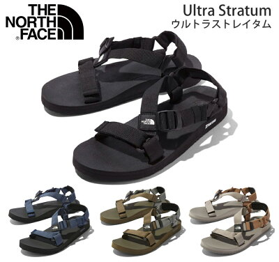 【11月中エントリーで全品P10倍】THE NORTH FACE ウルトラ ストレイタム NF52051 ユニセックス ストラップサンダル メンズ レディース スポーツサンダル 軽量 リサイクル素材 2021年春夏モデル ザ・ノースフェイス ブラック ブルー オリーブ グレー ザ・ノースフェイス