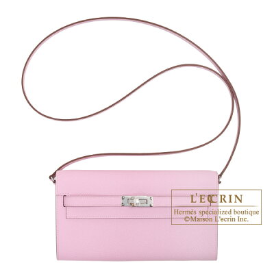 エルメス ケリーロング トゥーゴー モーヴシルベストル ヴォーエプソン シルバー金具 HERMES Kelly Long To Go Mauve sylvestre Epsom leather Silver hardware