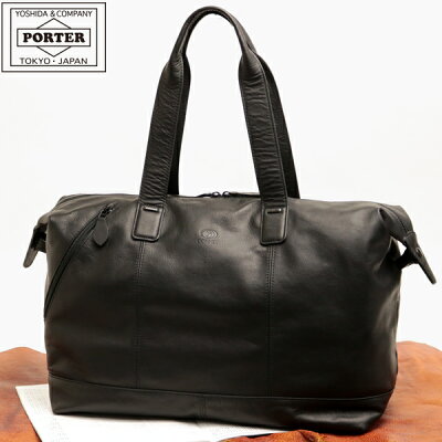 【ポイント10倍】本革 牛革 ボストンバッグ M メンズ レディース 吉田カバン PORTER ポーター DONEZ ドネ 2826 オールレザー 軽量