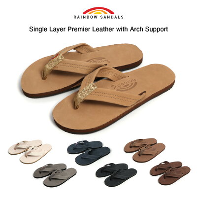 【メール便配送】RAINBOW SANDALS シングルレイヤーヌバックレザービーチサンダル レインボーサンダル Single Layer Premier Leather with Arch Support ビーチサンダル レザーサンダル メンズ ブランド サーフブランド メンズ レディース 301ALTS0