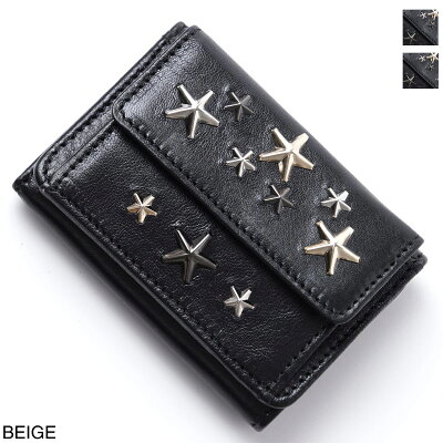 ジミーチュウ JIMMY CHOO 3つ折り財布 小銭入れ付き レディース nemo ltr black metallic mix NEMO ネモ【あす楽対応_関東】【返品送料無料】【ラッピング無料】