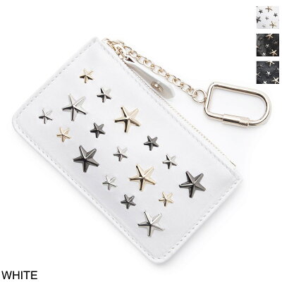 ジミーチュウ JIMMY CHOO コインケース レディース ギフト プレゼント レザー 本革 nancy ltr white metallic mix NANCY ナンシー【返品送料無料】【ラッピング無料】【190705】