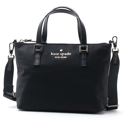ケイトスペード Kate Spade トートバッグ 2WAY ブラック レディース ギフト プレゼント ナイロン 通勤 lucie crossbody pxru9018 001 black WATSON LANE LUCIE ワトソンレーン ルーシー【ラッピング無料】【返品送料無料】【181211】【あす楽対応_関東】