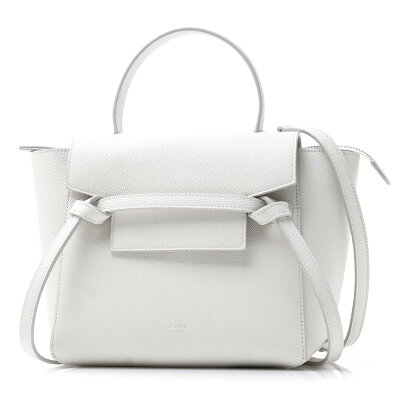 セリーヌ CELINE ハンドバッグ 2WAY ホワイト レディース 18900 3zva 01bc Belt Bag Nano ベルトバッグ【あす楽対応_関東】【返品送料無料】【ラッピング無料】