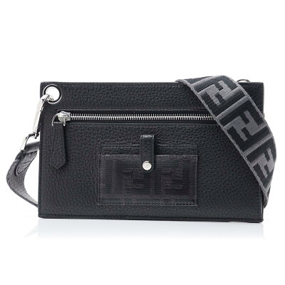 フェンディ FENDI ボディバッグ フラットバッグ ブラック メンズ 7m0254 a6hz f0gxn【あす楽対応_関東】【返品送料無料】【ラッピング無料】