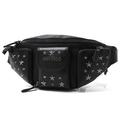 ジミーチュウ JIMMY CHOO ベルトバッグ ボディバッグ ブラック メンズ ギフト プレゼント orion bls black gunmetal ORION【返品送料無料】【ラッピング無料】【190725】