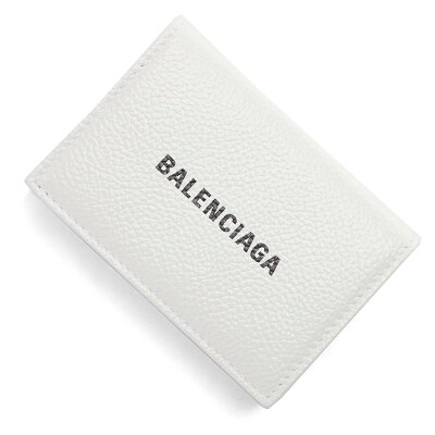 バレンシアガ BALENCIAGA 3つ折り財布 小銭入れ付き ホワイト メンズ 594312 1izi3 9060 CASH MINI WALLET【あす楽対応_関東】【返品送料無料】【ラッピング無料】