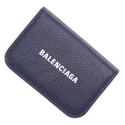 バレンシアガ BALENCIAGA 3つ折り財布 小銭入れ付き ブルー レディース 593813 1izi3 4691【あす楽対応_関東】【返品送料無料】【ラッピング無料】