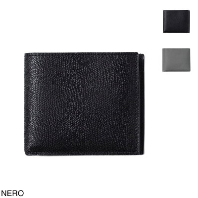ヴァレクストラ Valextra 2つ折り財布 小銭入れ付き ブラック メンズ sgnl0023028lrdwf99 nn【あす楽対応_関東】【返品送料無料】【ラッピング無料】