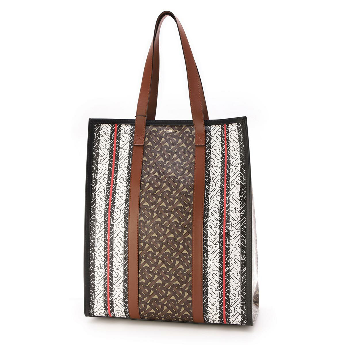 バーバリー トートバッグ（レディース） バーバリー BURBERRY トートバッグ ブラウン レディース 8021486 bridlebrown ip pttn NS BOOK TOTE【あす楽対応_関東】【返品送料無料】【ラッピング無料】[2022SS]
