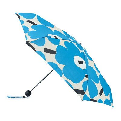 【アウトレット】マリメッコ marimekko 折りたたみ傘 ブルー レディース 049701 159 MINI MANUAL UNIKKO【あす楽対応_関東】【返品送料無料】【ラッピング無料】