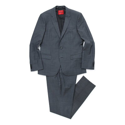 ヒューゴヒューゴボス HUGO HUGOBOSS シングル 2つボタンスーツ グレー メンズ 大きいサイズあり henry getlin212 50452603 10200300 014 HENRY GETLIN 212【あす楽対応_関東】【返品送料無料】