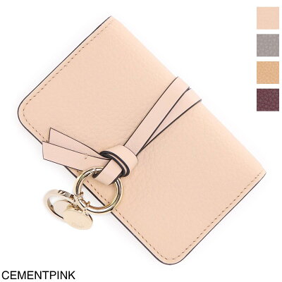クロエ Chloe カードケース レディース chc21wp015f57 6j5 cementpink ALPHABET【あす楽対応_関東】【返品送料無料】【ラッピング無料】