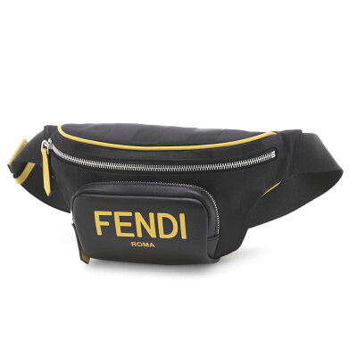 フェンディ FENDI ボディバッグ ベルトバッグ ブラック メンズ 7va483 adma f0r2a【返品送料無料】【ラッピング無料】【あす楽対応_関東】