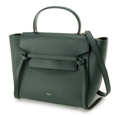 【アウトレット】セリーヌ CELINE ハンドバッグ 2WAY グリーン レディース 18910 3zva 31an Belt Bag Mini【あす楽対応_関東】【返品送料無料】【ラッピング無料】