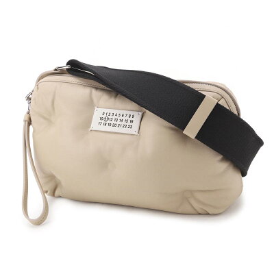 メゾンマルジェラ Maison Margiela クロスボディバッグ ショルダーバッグ ベージュ メンズ sb1wb0002 p4300 t2086 GLAM SLAM【返品送料無料】【ラッピング無料】【あす楽対応_関東】
