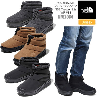 【正規取扱店】SALE 20%OFFノースフェイス THE NORTH FACE スノーブーツ 防水 メンズ レディース ヌプシトラクションライトウォータープルーフミニ NF5208420FW wbt【靴】2010trip【返品交換・ラッピング不可】