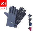 ミレー　手袋（メンズ） 【公式】 ミレー (Millet) ウォーム ストレッチ トレック グローブ WARM TREK GLOVE MIV01833 / 手袋 あす楽