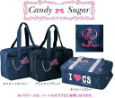 人気の底プリント 全4色 Candy Sugar キャンディーシュガー スクールバッグ ブランド ハート刺繍