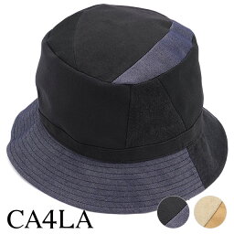 カシラ 帽子 メンズ カシラ CA4LA バケットハット [ZKN02206 SS22] PATCH BUCKET メンズ・レディース 帽子 フリーサイズ