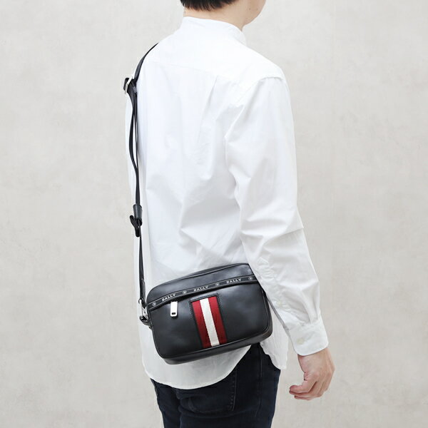 バリー バッグ メンズ 【再入荷！】バリー BALLY ハル レザー 3WAY ショルダーバッグ スリングバッグ ボディバッグ ブラック [メンズ] HAL F010 BLACK 6235428 ギフト【○L30】