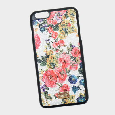 【超SALE 期間限定】ドルチェ&ガッバーナ ドルガバ DOLCE&GABBANA iPhone6S plus用 スマホ ケース カバー 花柄 フラワー ホワイト系基調 BI2126 AC852 HW468【通常価格15,000円→SALE価格5,000円】【B2】【ak1】