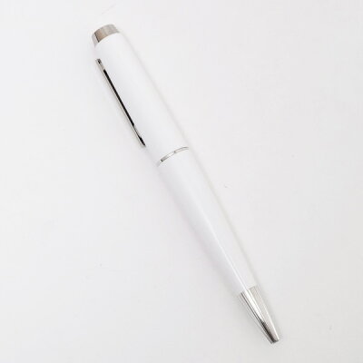 ダンヒル DUNHILL AVORITIES BP WHITE LACQUER ボールペン ホワイト×シルバー NNA2543【通常価格48,400円→SALE価格39,990円】