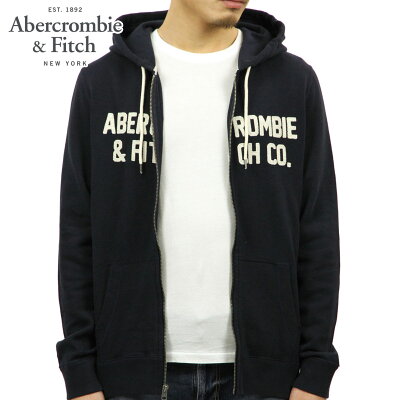 アバクロ パーカー メンズ 正規品 Abercrombie&Fitch ジップアップパーカー GRAPHIC FULL-ZIP HOODIE 122-232-0799-200