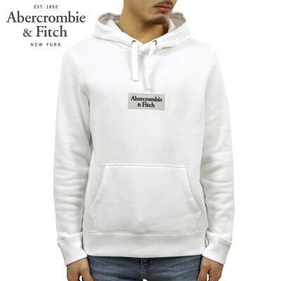 アバクロ パーカー メンズ 正規品 Abercrombie&Fitch プルオーバーパーカー ロゴ LOGO TAPE HOODIE 122-231-0858-100