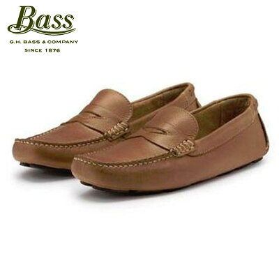 20%OFFクーポンセール 【利用期間 8/4 20:00〜8/11 1:59】 バス G.H.BASS 正規品 メンズ シューズ ドライバーシューズ MONTE DRIVER 1957-261 TAN (B62794426