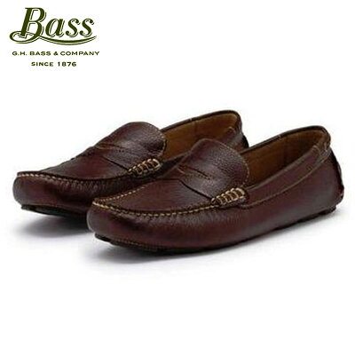 バス G.H.BASS 正規品 メンズ シューズ ドライバーシューズ MONTE DRIVER 1957-200 BROWN TUMBLE (B627944200)